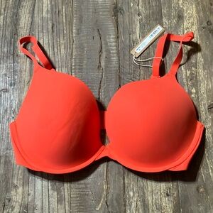 Skims Fits Everybody push up Demi bra  38DD Poppy 🌺 New With Tags *Padded